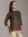 Straight Fit Printed Kurti / Top