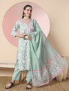 Angrakha Straight Kurta (Pure Cotton)