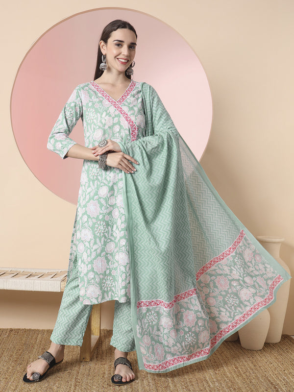 Angrakha Straight Kurta (Pure Cotton)