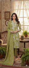 Floral Mughal Print Kurta set (Pure Cotton)