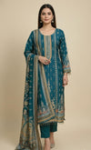 Kurta Dupatta Pant Set (Poly Muslin)